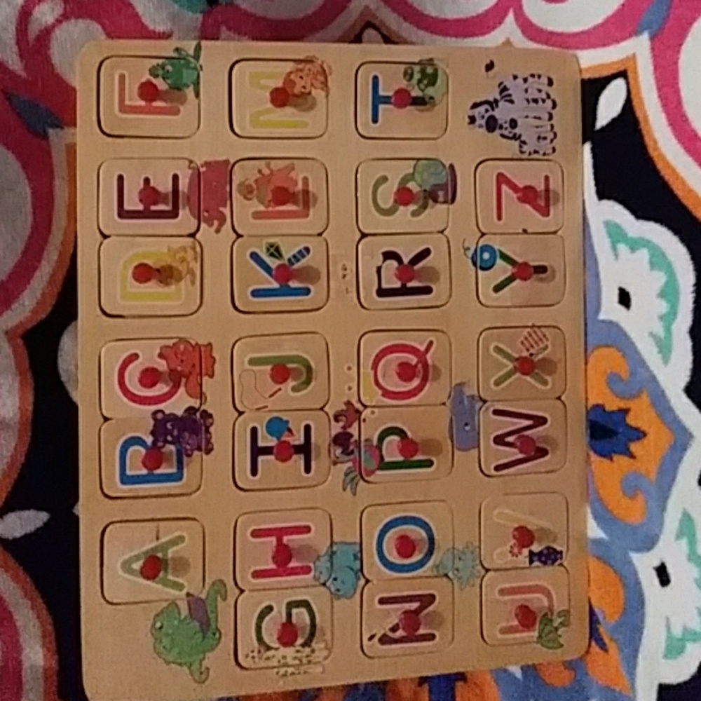 A alphabetical ABC puzzle